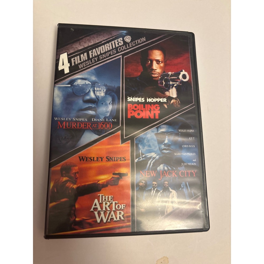 4 Film Favorites Wesley Snipes Collection DVD 4 Thriller‎ Action Hits